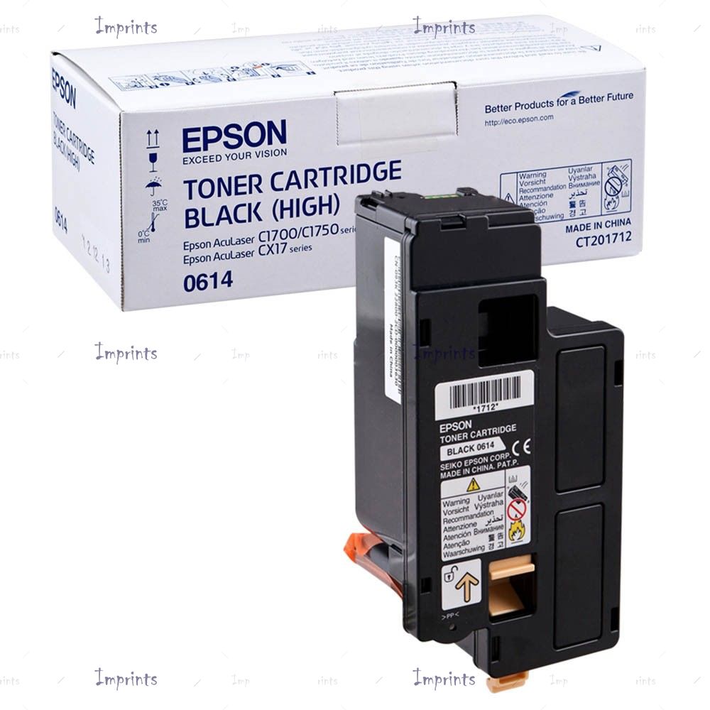 Картридж Epson C13S050614 черный, № 0614 оригинальный