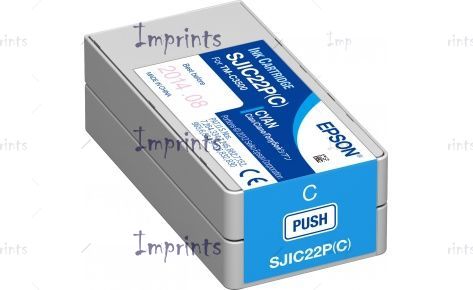 Оригинальный Картридж Epson SJIC22P(C) голубой оригинальный