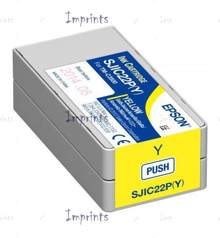 Оригинальный Картридж Epson SJIC22P(Y) желтый оригинальный