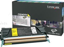 Оригинальный Картридж Lexmark C5240YH желтый оригинальный