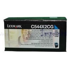 Оригинальный Картридж Lexmark C544X2CG голубой XXL оригинальный