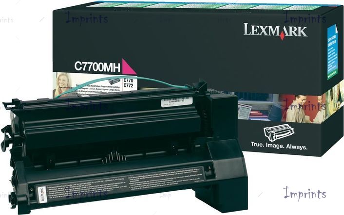 Оригинальный Картридж Lexmark C7700MH пурпурный оригинальный