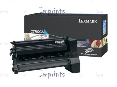 Оригинальный Картридж Lexmark C7702CS голубой оригинальный
