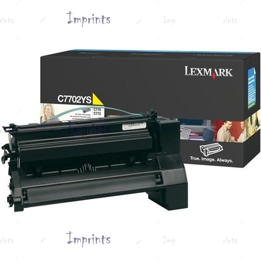 Оригинальный Картридж Lexmark C7702YS желтый оригинальный