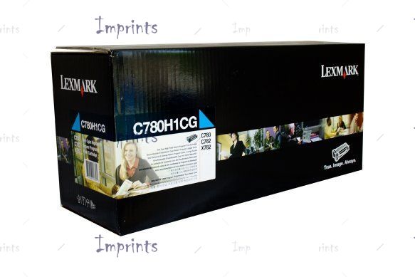 Оригинальный Картридж Lexmark C780H1CG голубой оригинальный