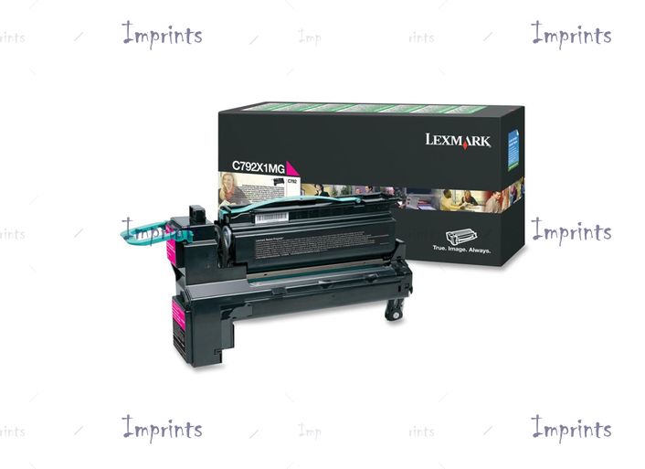 Оригинальный Картридж Lexmark C792X1MG пурпурный оригинальный