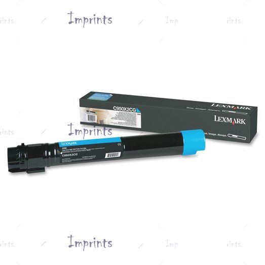 Оригинальный Картридж Lexmark C950X2CG голубой оригинальный