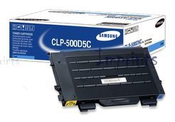Оригинальный Samsung Картридж Samsung CLP-500D5C голубой оригинальный
