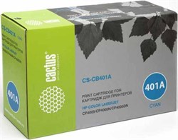Лазерный картридж Cactus CS-CB401AV (HP 642A) голубой для HP Color LaserJet CP4005, CP4005dn, CP4005n (7'500 стр.)