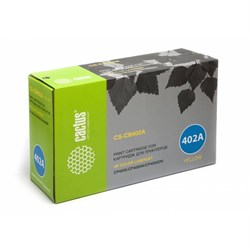 Лазерный картридж Cactus CS-CB402AR (HP 642A) желтый для HP Color LaserJet CP4005, CP4005DN, CP4005N (7'500 стр.)