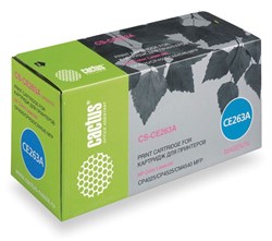 Лазерный картридж Cactus CS-CE263AV (HP 648A) пурпурный для HP Color LaserJet CP4020 Enterprise, CP4025 Enterprise, CP4025dn, CP4025n, CP4520 Enterprise, CP4525 Enterprise, CP4525dn, CP4525n, CP4525xh (11'000 стр.)