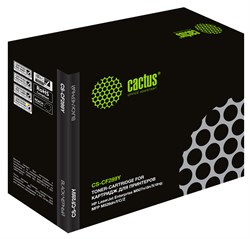 Лазерный картридж Cactus CS-CF289Y (CF289Y) (есть ограничения по прошивке) черный для HP LJ M507, MFP M528 (20'000 стр.)