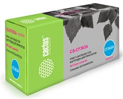 Лазерный картридж Cactus CS-CF363A (HP 508A) пурпурный для HP Color LaserJet M552dn Enterprise, M553 series, M553dn Enterprise, M553n Enterprise, M553x Enterprise, M577c Enterprise, M577dn Enterprise, M577f Enterprise (5'000 стр.)