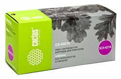 Лазерный картридж Cactus CS-S4216 (SCX-4216D3) черный для Samsung SCX4016, 4116, 4216, 4216f; SF560, 565, 565P, 750, 755, 755p (3'000 стр.)