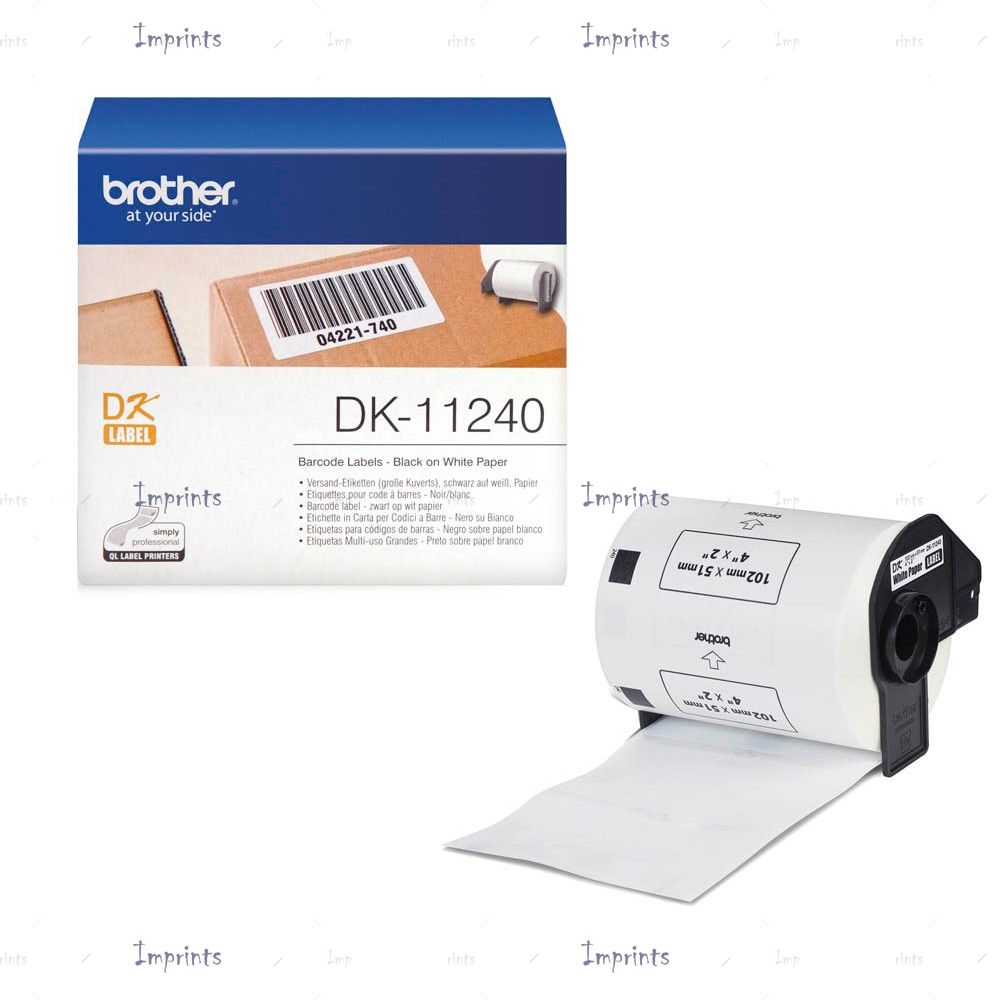 Картридж Brother DK-11240 наклейки со штрихкодом 102*51 мм. оригинальный