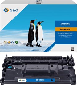 Лазерный картридж G&G GG-W1510X черный