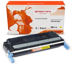 Картридж Print-Rite PR-C9732A желтый