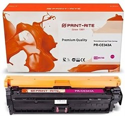 Картридж Print-Rite PR-CE343A пурпурный
