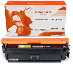 Картридж Print-Rite PR-CF360X черный