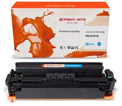 Картридж Print-Rite PR-CF411X голубой