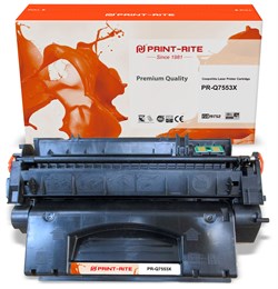 Картридж Print-Rite PR-Q7553X черный