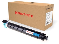 Картридж Print-Rite PR-TK-8335C голубой