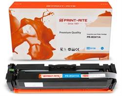 Картридж Print-Rite PR-W2411A голубой