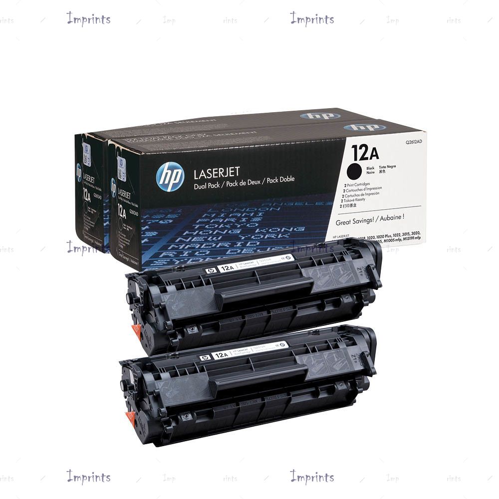 Картридж HP Q2612AF двойной , № 12A оригинальный