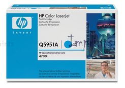 Картридж HP Q5951A голубой, № 643A оригинальный