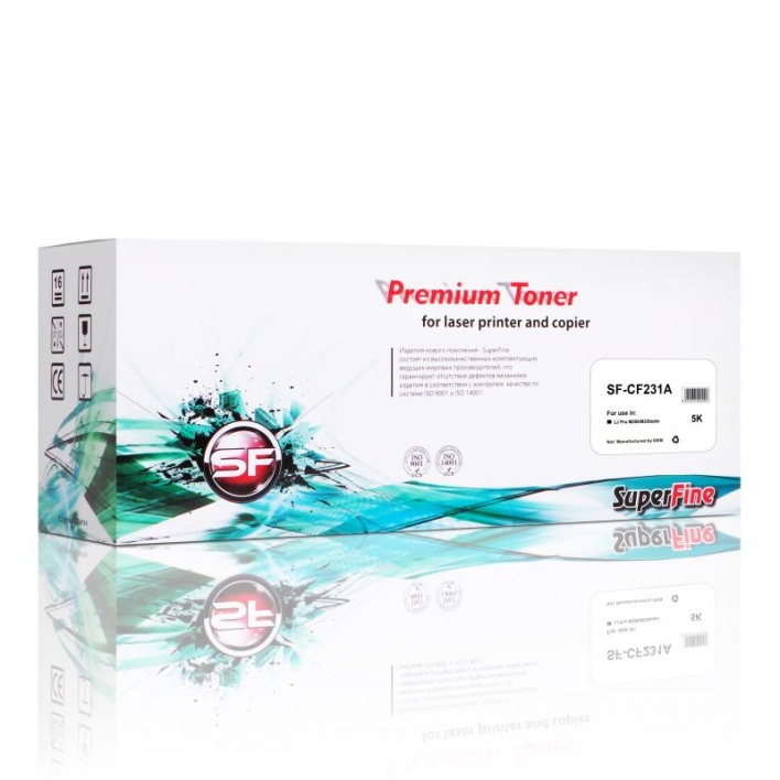 Тонер-картридж SuperFine CF231A для HP LJ Pro M206, M230 (Чёрный, 5000 стр.)