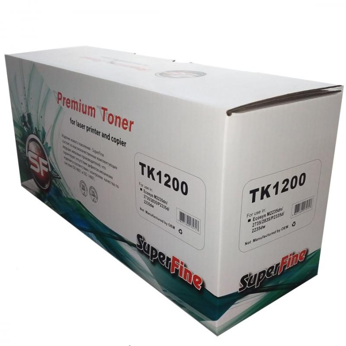 Тонер-картридж SuperFine TK-1200 для Kyocera ECOSYS M2235, P2335 (Чёрный, 3000 стр.)