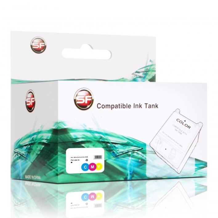 Струйный картридж SuperFine 3YM74AE (653) цветной для HP, совместимый