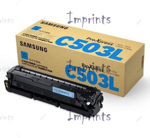 Оригинальный Samsung Картридж Samsung CLT-C503L голубой, № C503L оригинальный