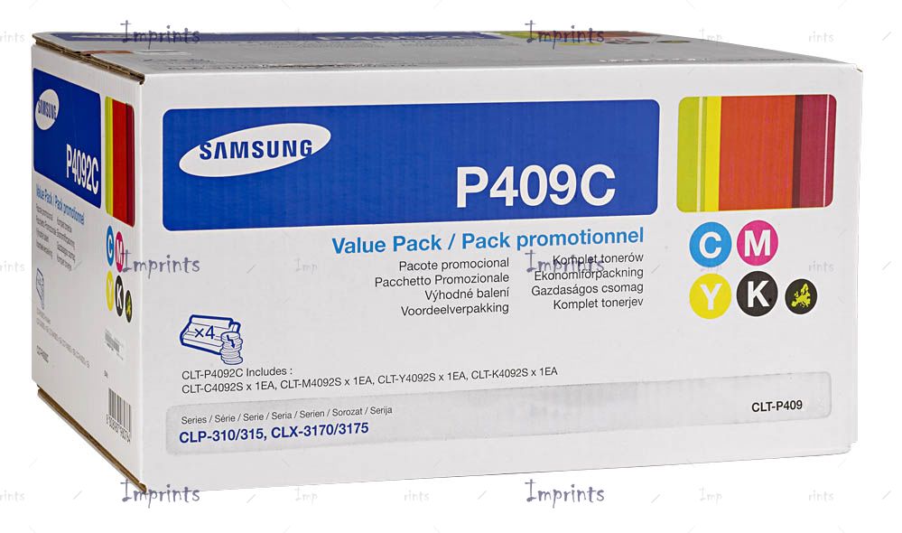 Оригинальный Samsung Картридж Samsung CLT-P409C четыре шт.  оригинальный