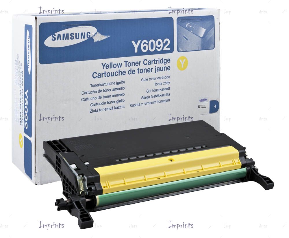 Оригинальный Samsung Картридж Samsung CLT-Y609S желтый оригинальный