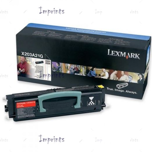 Оригинальный Картридж Lexmark X203A21G черный невозвратный оригинальный