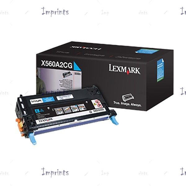 Оригинальный Картридж Lexmark X560A2CG голубой оригинальный