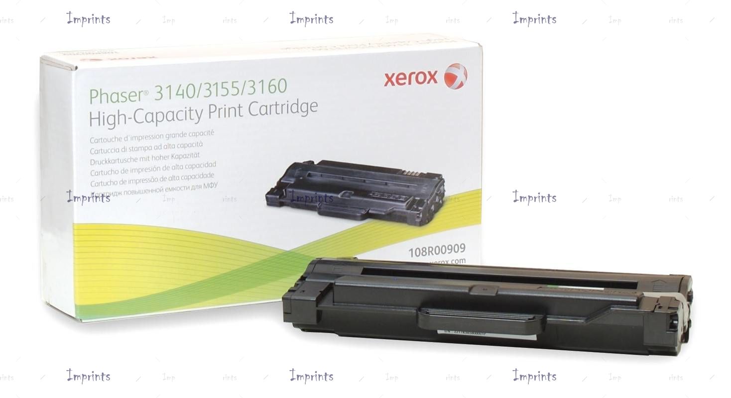 Принт-картридж Smart Graphics 108R00909 для Xerox Phaser 3140, 3155, 3160 (Чёрный, 2500 стр.), совместимый