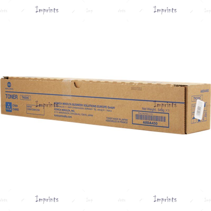 Тонер-картридж Smart Graphics TN-324C для Konica Minolta bizhub C258, bizhub C308, bizhub C368 (Голубой, 26000 стр.), совместимый