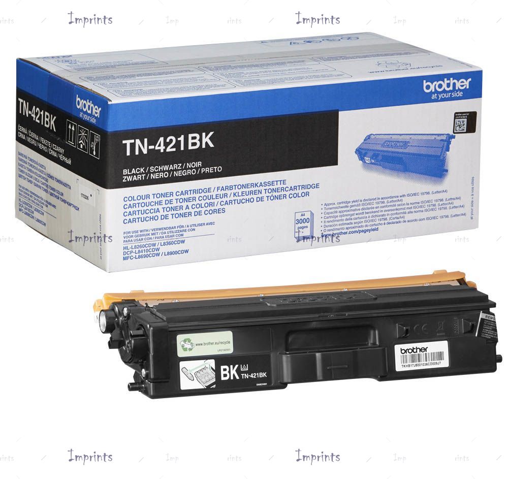 Тонер-картридж SuperFine TN-421 для Brother HL-L8260, MFC-L8690, DCP-L8410 (Чёрный, 3000 стр.)