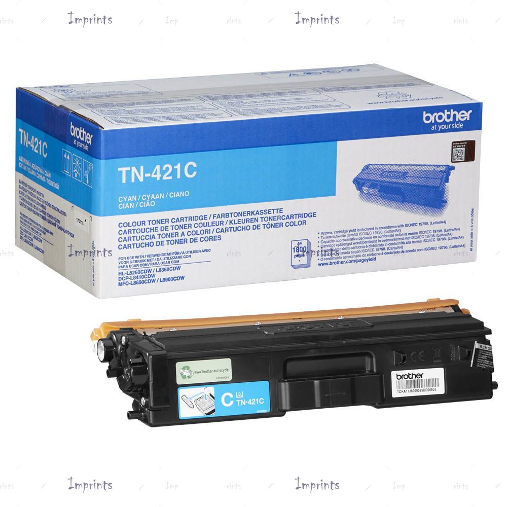 Тонер-картридж SuperFine TN-421 для Brother HL-L8260, MFC-L8690, DCP-L8410 (Голубой, 1800 стр.)