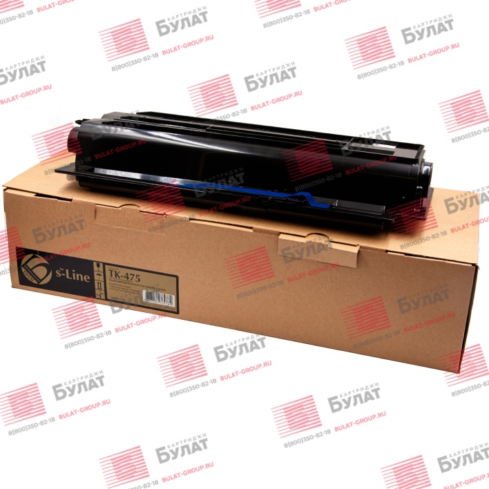 Тонер-картридж БУЛАТ s-Line TK-475 для Kyocera FS-6025MFP (Чёрный, 15000 стр.)