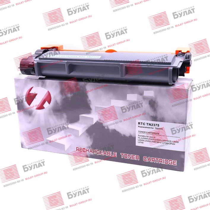 Тонер-картридж 7Q TN-2375 для Brother HL-L2300 (Чёрный, 2600 стр.)