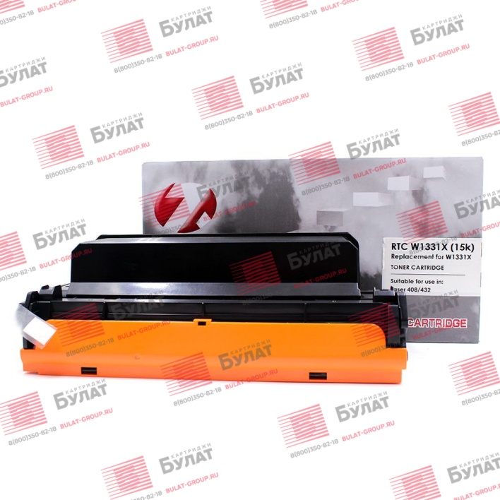 Тонер-картридж 7Q W1331X для HP Laser 408 (Чёрный, 15000 стр.), с чипом