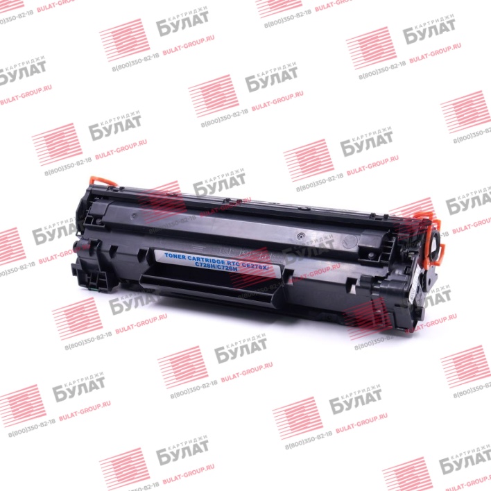 Тонер картридж 7Q CE278A, 726, 728 для HP LJ Pro P1560 и Canon iSENSYS MF4410 MF4410 (Чёрный, 2100 стр.), корпус CE278, универсальный