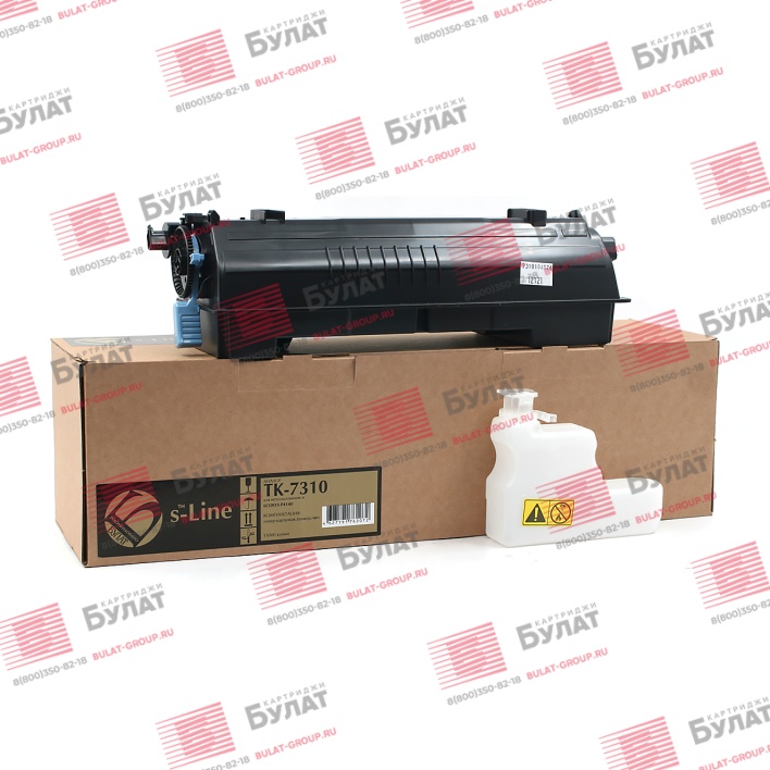 Тонер-картридж БУЛАТ s-Line TK-7310 для Kyocera ECOSYS P4140 (Чёрный, 15000 стр.)