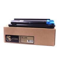 Тонер-картридж БУЛАТ s-Line TK-590K для Kyocera FS-C2026MFP, FS-C2126MFP, FS-C2526MFP (Чёрный, 7000 стр.)