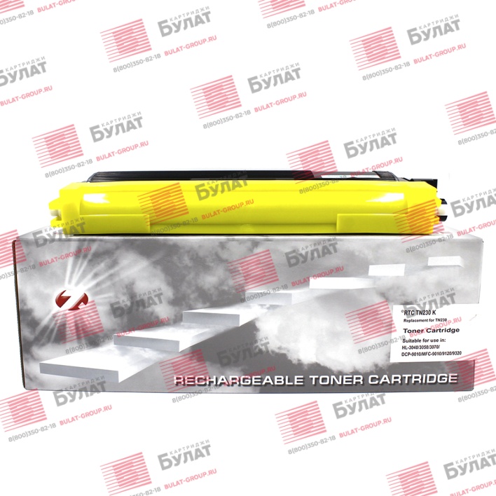 Тонер-картридж 7Q TN-230K для Brother HL-3040 (Чёрный, 2200 стр.)