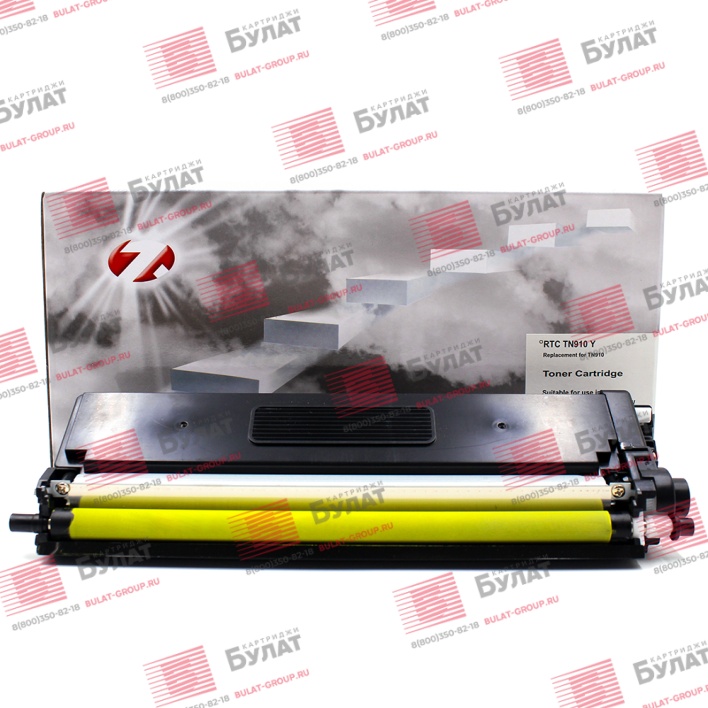 Тонер-картридж 7Q TN-910Y, TN-423Y XL для Brother HL-L9310, HL-L8260 (Жёлтый, 9000 стр.), универсальный