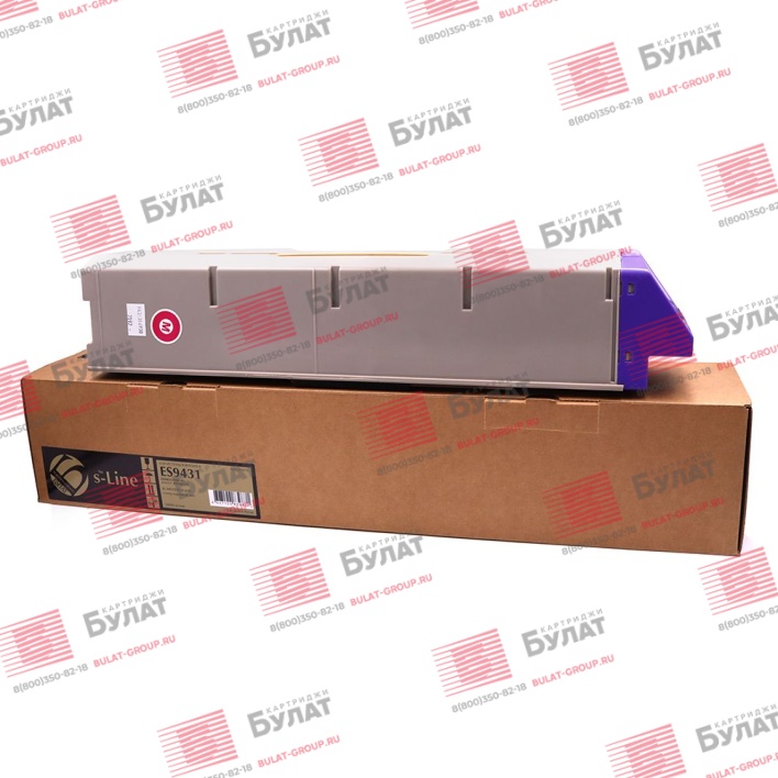 Тонер-картридж БУЛАТ s-Line 45536510 для Oki ES9431 (Пурпурный, 38000 стр.)